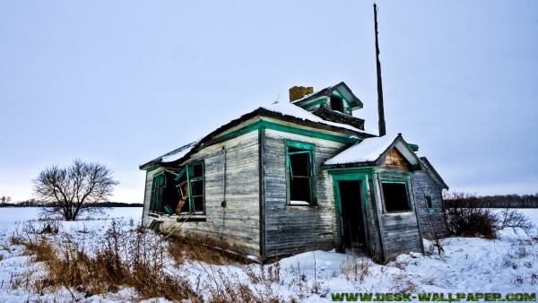 Ruined house