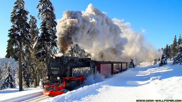 Travel in the snow