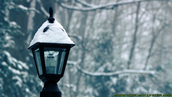 Snow lantern