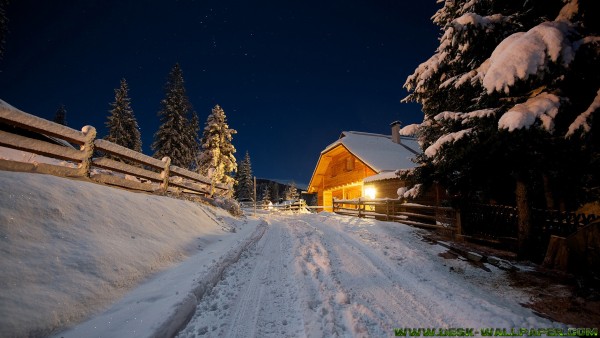 Walk to home at night