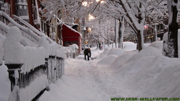 Winter in the big city