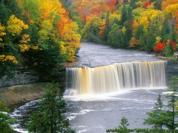 Tiny waterfall