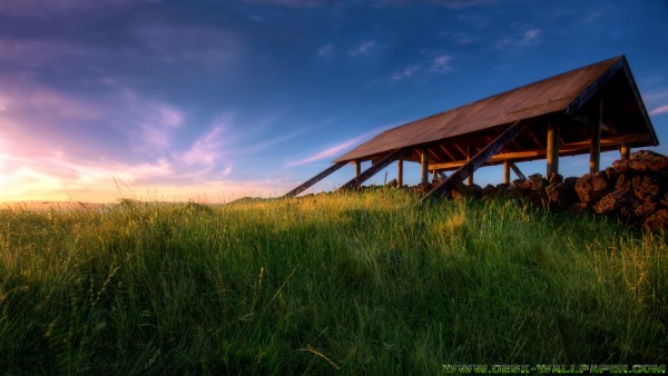 Around the meadow