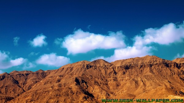 Mountain with clouds