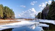 Winter day around the river