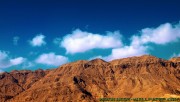 Mountain with clouds